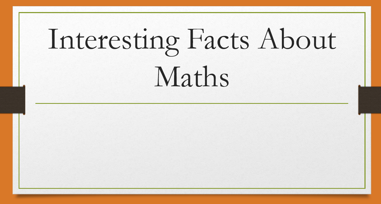 Interesting things about Math – Colourful numbers